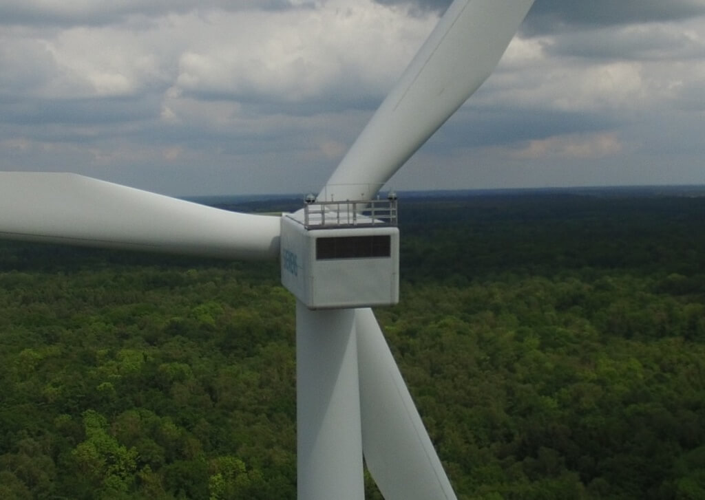 Windräder und Windparks Luftbild Perspektiven Luftbilder